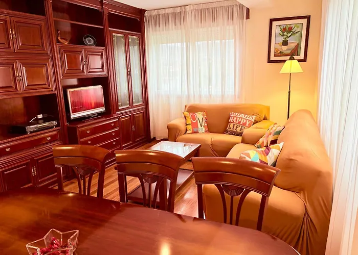 Casa Campelo - APTO Playa de Rodeira Cangas, Garaje y WiFi gratis